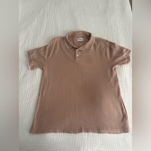 Goodfellow & Co Men's Polo Shirt in Light Brown